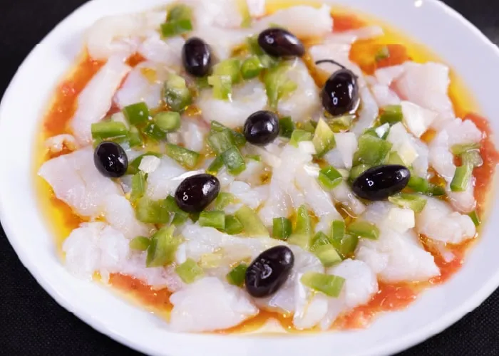 Esqueixada de bacallà