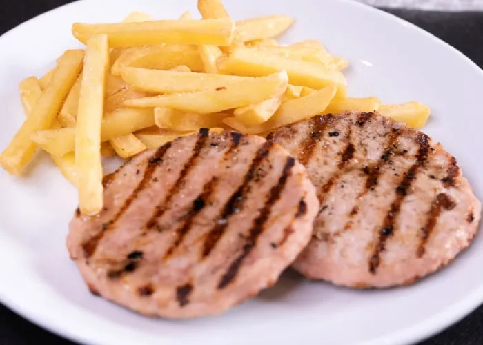 Hamburguesa de pollastre